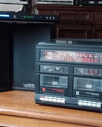 Stereo compatto Schneider completo di casse e CD