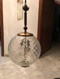 Lampadario a sfera