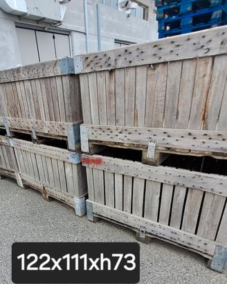 Cassoni bins legno
