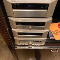 Pioneer Lettore CD e Cassette + Casse