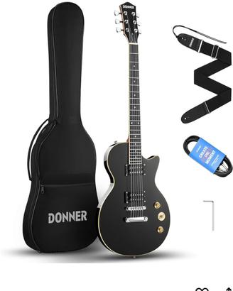 chitarra eletrica donner LP kit da 39 pollici