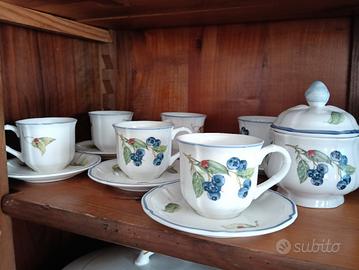servizio caffè Villeroy Boch con zuccheriera