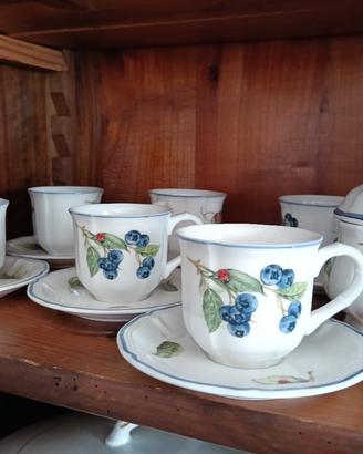servizio caffè Villeroy Boch con zuccheriera