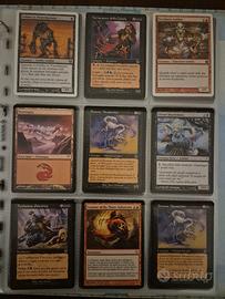 Carte Magic The Gathering lotto completo. 