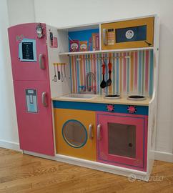 Cucina giocattolo per bambini, in legno