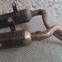 Terminali akrapovic Triumph Speed triple