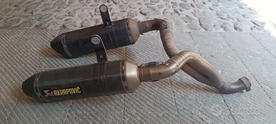 Terminali akrapovic Triumph Speed triple