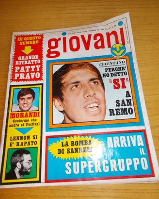 Giovani  rivista vintage