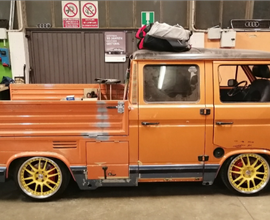 Vw t3 Transporter doka custom