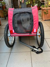 Trasportino cane bici Trixie