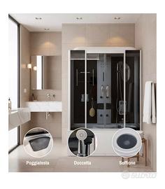 Doccia idromassaggio 150x85x210 cm