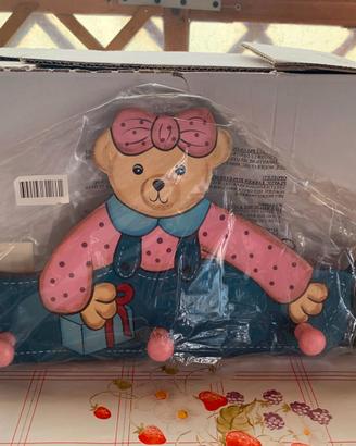 Appendi abiti cameretta per bambini