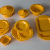 Set di stoviglie giocattolo in plastica di qualità