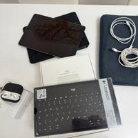 IPad Pro 10.5" 256GB cell Air pods Pro Logitech