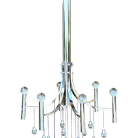 Gaetano Sciolari lampadario lampada design anni 70