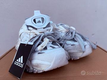 Adidas XLG Runner Deluxe Sail Gray White Nuove