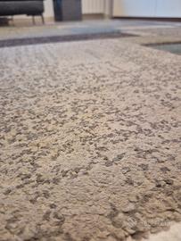 tappeto pelo corto disegno geometrico moderno