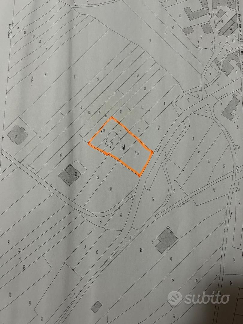 Terreno edificabile 935 mq - Villa di Verzegnis - Altro