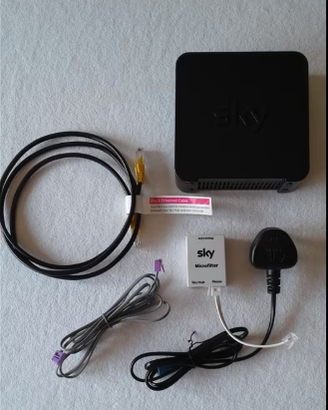 Router Internet SKY HUB SR102 Wi-Fi banda larga