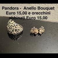 Pandora anello e orecchini