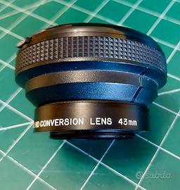 Raynox 0.66x Convertitore Grandangolare 43mm-72mm