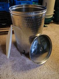 BOTTE PER VINO IN ACCIAIO 150 litri