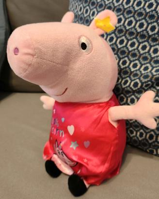 lotto Peppa Pig peluche + dadi puzzle