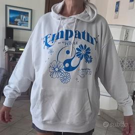 Felpa ampia e leggera in cotone L Stradivarius