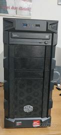PC 6 core , RAM 16gb, SSD + hdd,  quadro k620