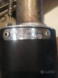 TERMINALE SCARICO GPR FUORE NERO OMOLOGATO