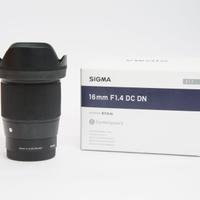 Sigma 16mm F1.4 DC Dn Sony E-Mount