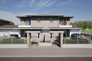 PORZIONE DI BIFAMILIARE A GUSSAGO