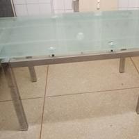 tavolo cristallo allungabile 