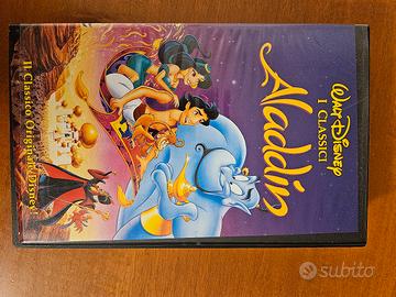  Aladdin Walt Disnay originale VHS