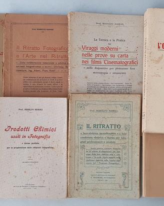 BIBLIOTECA MANUALI PROGRESSO FOTOGRAFICO 1921-1939