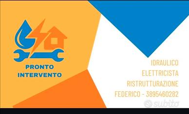 Idraulico, elettricista, Pronto intervento