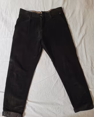Pantaloni Uomo Neri Jack&Jones W31 L32 Carrot Fit 