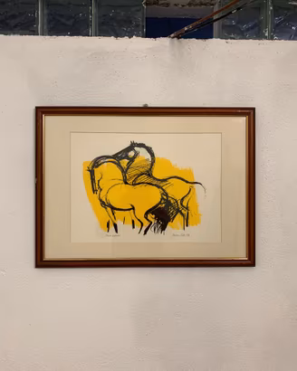 SISINNIO USAI quadri 1987-1988 pittore Sardo