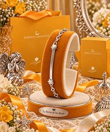 Bracciale unisex argento 925 Giannotti angeli 20cm