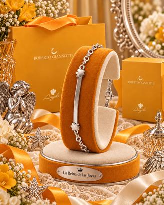 Bracciale unisex argento 925 Giannotti angeli 20cm