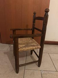 Poltroncina vintage per bambini