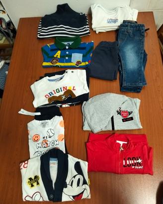 lotto vestiti 6/9 mesi