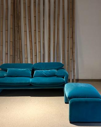 divano e pouf Maralunga Cassina
