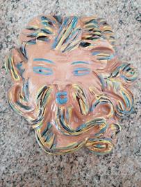 Maschera di terracotta