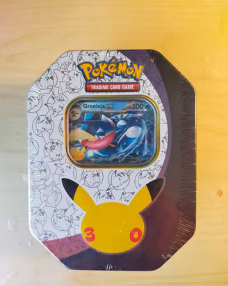 Pokémon Tin 30 anniversario greninja ex ita