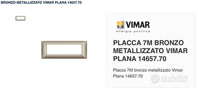 Placchetta VIMAR PLANA 14657.70