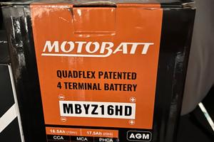 MOTOBATT BATTERIA MBYZ16HD