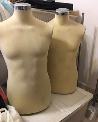 manichini mezzo busto