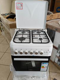 Cucina a gas 60x60 Forno Gas Elettrico Girarrosto 