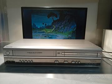 Videoregistratore Philips combo VHS DVD Stereo 